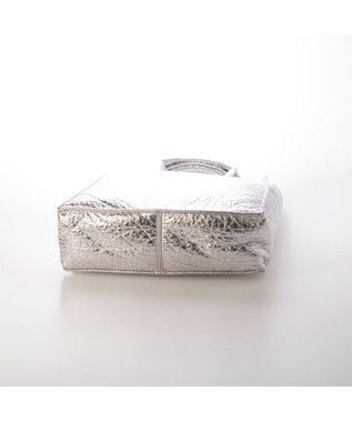 UNBILLION カシュカシュ cachecache / タテ型ショッパートートバッグ シルバー