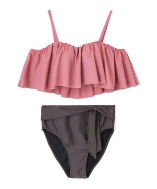 San-ai Resort（三愛水着楽園） 【SALE】ワコール定番商品カップ使用 GHIカップの大きなお胸に対応【グラマラスフィット】　ワイヤーブラ　9D　【San-ai Resort（サンアイリゾート）】 ピンク×ブラウン