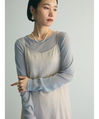 Green Parks ａ．マーメイドキャミワンピース Light Beige