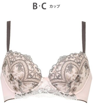 Wing ブラジャー Wing Lesiage 谷間ふっくら 脇高設計 サイドすっきり 【6000シリーズ】 ブラ PB6000 ウイング／ワコール