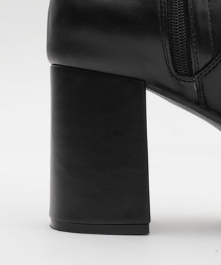 WEGO ストレッチヒールロングブーツ ブラック