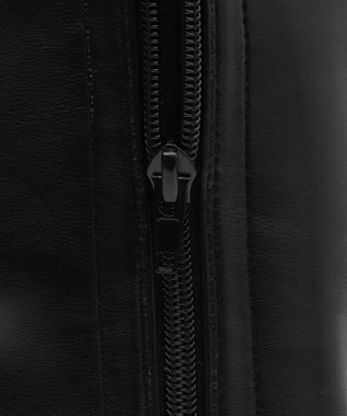 WEGO ストレッチヒールロングブーツ ブラック