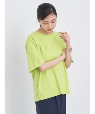 earth music&ecology ＢＯＸ　Ｔシャツ Yellow