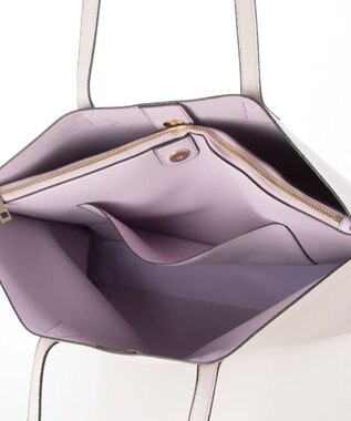 LA BAGAGERIE 【MONICA】バイカラーA4トート グレー