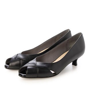 Riz raffinee <Riz raffinee>オープントゥパンプス ブラック