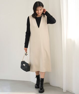 UNFILO パール・チェーンネックレス ゴールド