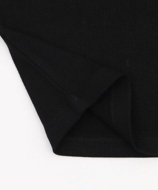 WEGO ドッキングオフショルデザインちびT ブラック