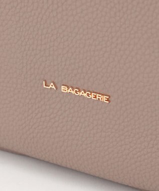 LA BAGAGERIE ブリッジトートバッグ Sサイズ グレージュ