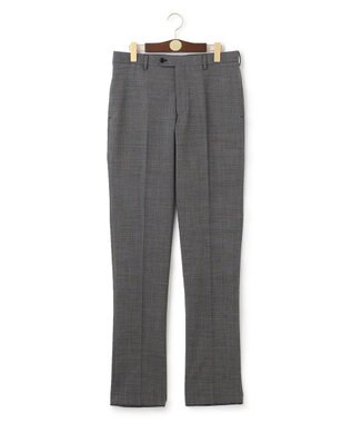 J.PRESS MEN 【J.PRESS BASIC】ペピンメリノコンフォート ラスティックハウンドトゥース スラックス グレー系8