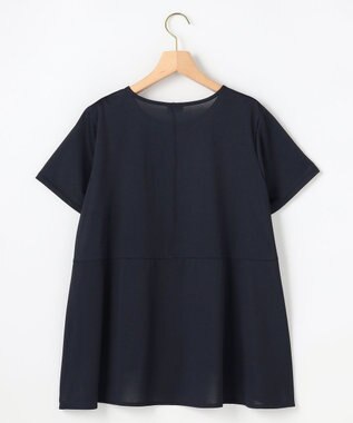 組曲 【一部先行予約】スウェットファンクションジャージー フレアカットソー ネイビー系