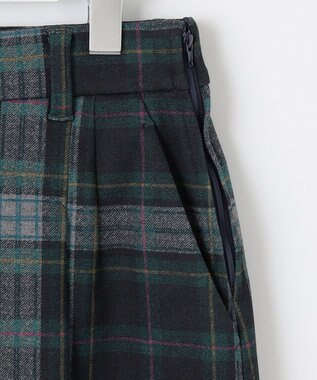 23区GOLF 【WOMEN】チェック柄 スカート ダークグリーン系3