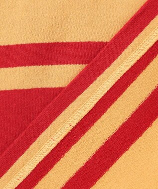 J.PRESS MEN ソフトタッチコットンマルチボーダー ラガーポロシャツ レッド系7