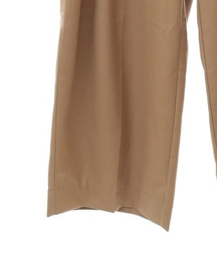 Green Parks サスペンダー付タックパンツ Beige