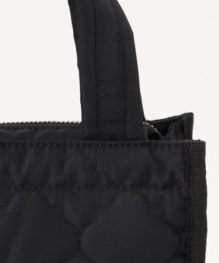 TOCCA 【撥水】CHECKER CLOVER QUILTMINIBAG キルトミニバッグ ブラック系