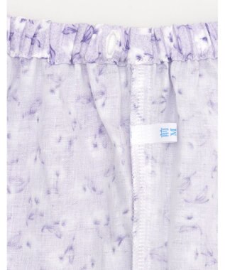 Wing ウイング パジャマ 長袖 長ズボン 綿100%(本体) 二重ガーゼ素材 レディース EP7031 ウイング／ワコール パープル