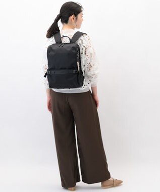 ACE BAGS & LUGGAGE W&.Day/Night リッカ2 スクエアリュック A4サイズ 14.0インチPC収納 19152 ダブルアンドデイナイト ブラック
