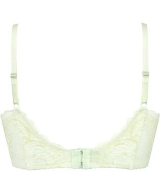 Wing ブラジャー Wing Lesiage 脇すっきりの着やせシルエット 背中の段差・脇のハミ肉軽減 【2920シリーズ】 Gカップまで対応 大きいサイズ ブラ PB2921 ウイング／ワコール グリーン