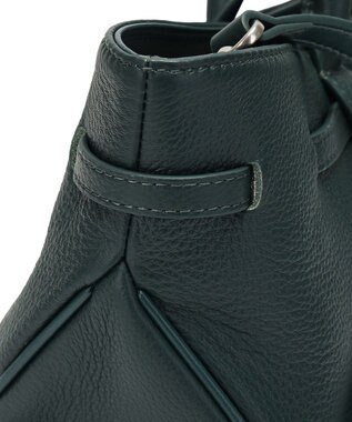 style code [Lyrss/リルス] 牛革 トートバッグ ブラック