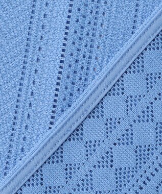 自由区 S レースエッジ プルオーバー ブルーグレー