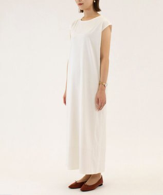KASHIYAMA ハイゲージジャージーワンピース 白