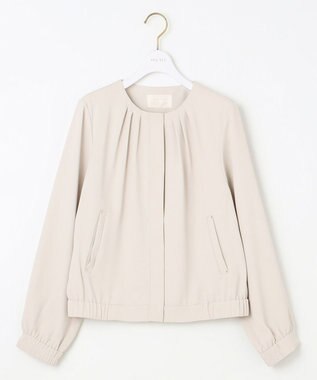 ANY SIS 【洗える】スプリング ブルゾン アイボリー