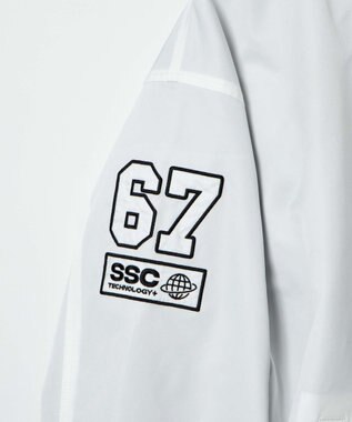 WEGO ZIPワッペンスタジャン ホワイト