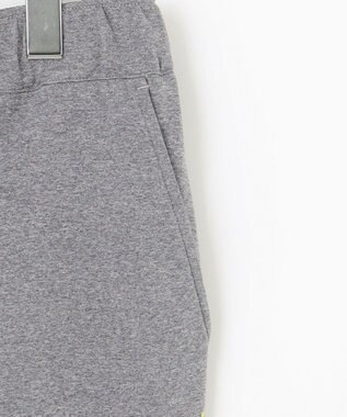 PW CIRCULUS 【MEN】【洗える/吸汗速乾/ストレッチ】ダンボール ロゴ ジャージー パンツ ライトグレー系