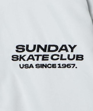 WEGO ZIPワッペンスタジャン ホワイト