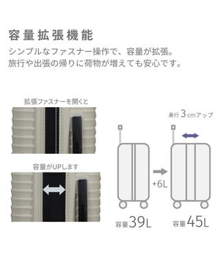 Samsonite サムソナイト スーツケース 39L(/45L)  アップスケープ スピナー55 UPSCAPE ウォームニュートラル