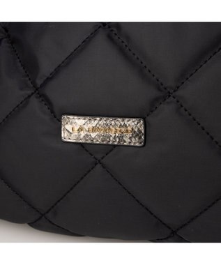 LA BAGAGERIE ドローストリング×キルト2WAYトート Sサイズ ブラック