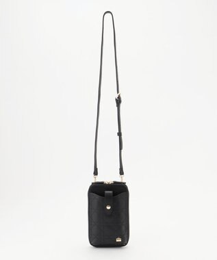 LA BAGAGERIE レザーステッチ　マルチポシェット ブラック