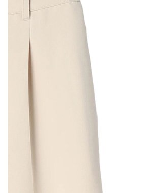 Green Parks きれいシルエットワイドパンツ Ecru