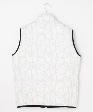 23区GOLF 【MEN】中綿リバーシブルベスト ライトグレー系