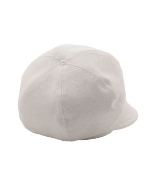 MOONBAT 【遮光100％/遮熱/UVカット】FURLA(フルラ)アーチロゴ キャスケット 帽子 無地 サイズ調整可能/手洗い可能/日本製 オフホワイト