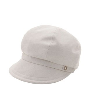 MOONBAT 【遮光100％/遮熱/UVカット】FURLA(フルラ)アーチロゴ キャスケット 帽子 無地 サイズ調整可能/手洗い可能/日本製