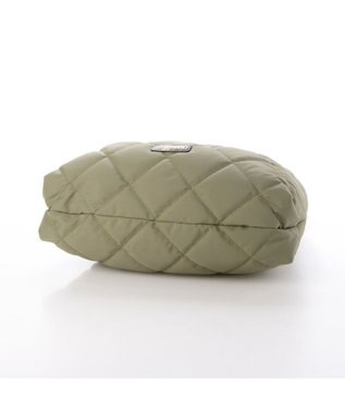 LA BAGAGERIE ドローストリング×キルト2WAYトート Sサイズ カーキ