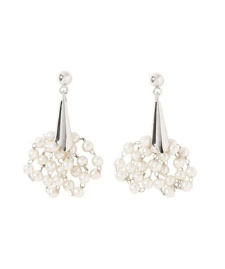 AMERICAN HOLIC パールブーケピアス Silver