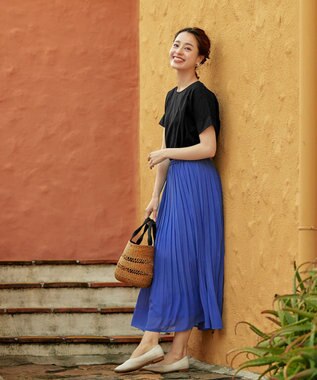 Tiaclasse 【洗える】バイオシルケットカットソープルオーバー ブラック