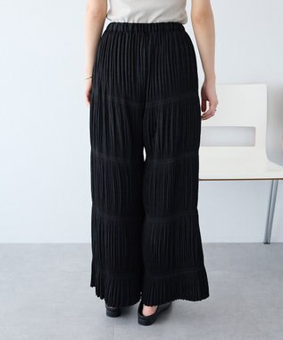 CRAFT STANDARD BOUTIQUE プリーツイージーパンツ Black