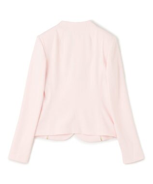 BEIGE， 【L-size】LUIZA / ノーカラージャケット Cherry Pink