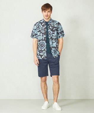 JOSEPH ABBOUD MOUNTAIN 【SPACE／UNISEX】オーガニックコットン ヴィンテージ　カラーTシャツ ダークグリーン系