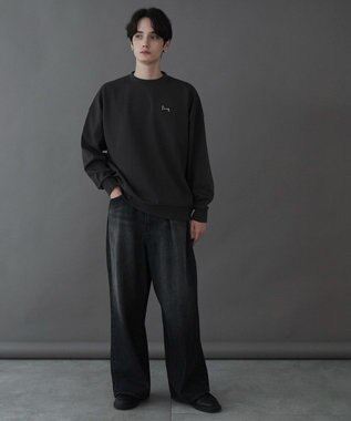 WEGO 【ユニセックス着用ITEM】AIRFUNCTIONワンポイントプルオーバー ダークグレー