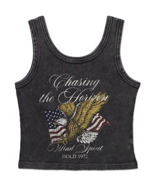 WEGO ヴィンテージウォッシュグラフィックタンク 柄1