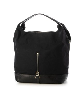 UNBILLION ペルケ perche / 姫路レザー×パラフィンキャンバス2wayトートL