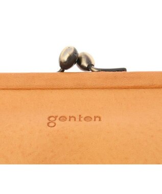 genten トスカ 口金長財布 ヌメベージュ