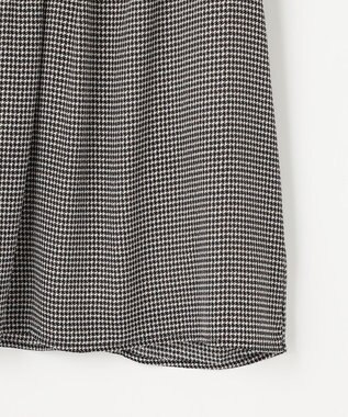 ANY SIS 【WEB限定】エニポカシリーズVネック ブラウス 千鳥