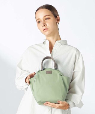 Y'SACCS 【ナイロンタフタ】トラベル2WAYミニボストン ライトグリーン