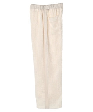 AMERICAN HOLIC 刺繍スクエアパンツ Ivory