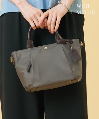 J.PRESS LADIES 【新色登場！・WEB限定カラーあり・2way】ナイロン ポシェット バッグ