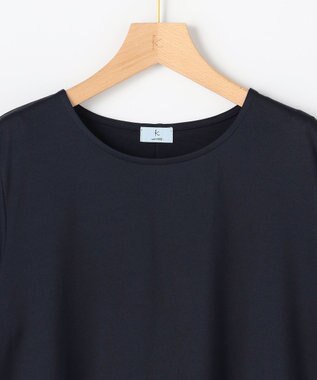 組曲 【一部先行予約】スウェットファンクションジャージー フレアカットソー ネイビー系